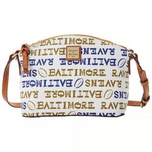 Dooney & Bourke Baltimore Ravens Doodle Suki Crossbody